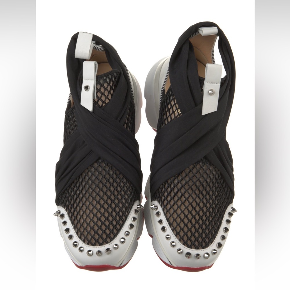 Christian Loubutin sneakers, size 8.5
